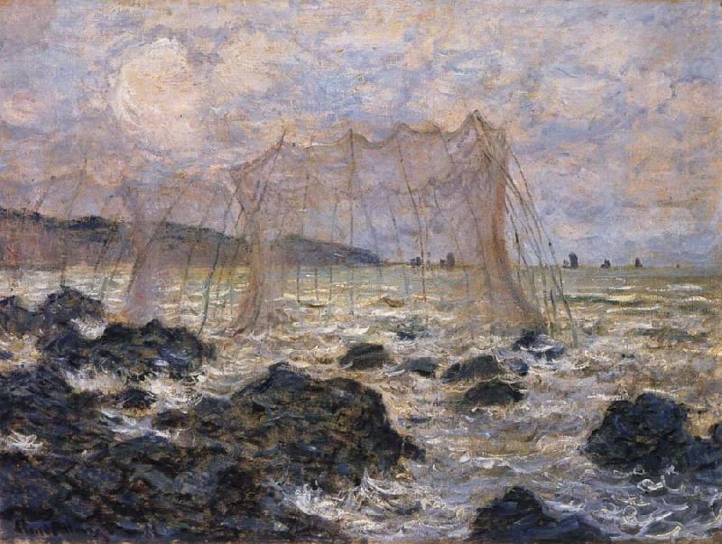 Claude Monet Fishing Nets at Pouruille china oil painting image